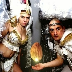 Almond Roca: The Lost Cabaret. Image shows from L to R: Zuma Puma, Adam Oliver. Almond Roca: The Lost Cabaret. Image shows from L to R: Zuma Puma, Adam Oliver.