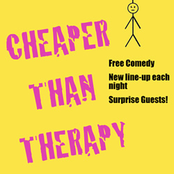 Cheaper Than Therapy. Copyright: BBC / Little Comet. Cheaper Than Therapy. Copyright: BBC / Little Comet.