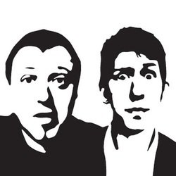 Chris Griffin and Patrick Mulholland: Contrast and Compare. Copyright: Big Talk Productions. Chris Griffin and Patrick Mulholland: Contrast and Compare. Copyright: Big Talk Productions.