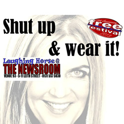 Shut Up And Wear It! Clair Myychaels Comedy Peep-show. Shut Up And Wear It! Clair Myychaels Comedy Peep-show.