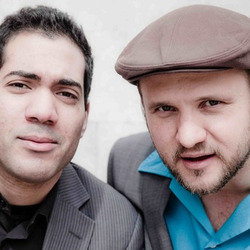 Dobbing and Hamdi. Image shows from L to R: Omar Hamdi, Pete Dobbing. Dobbing and Hamdi. Image shows from L to R: Omar Hamdi, Pete Dobbing.