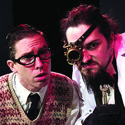 Faileontology. Image shows from L to R: Tom Butterworth, Thomas Wileman. Copyright: BBC. Faileontology. Image shows from L to R: Tom Butterworth, Thomas Wileman. Copyright: BBC.