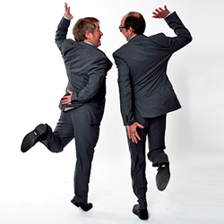 Eric and Little Ern. Image shows from L to R: Ian Ashpitel, Jonty Stephens. Copyright: BBC. Eric and Little Ern. Image shows from L to R: Ian Ashpitel, Jonty Stephens. Copyright: BBC.