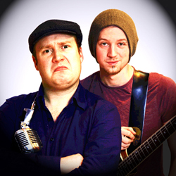 Jonny & the Baptists: Bigger Than Judas. Image shows from L to R: Jonny Donahoe, Paddy Gervers. Jonny & the Baptists: Bigger Than Judas. Image shows from L to R: Jonny Donahoe, Paddy Gervers.