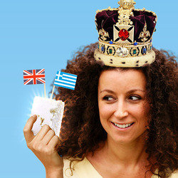 Katerina Vrana: Feta With The Queen. Katerina Vrana. Katerina Vrana: Feta With The Queen. Katerina Vrana.