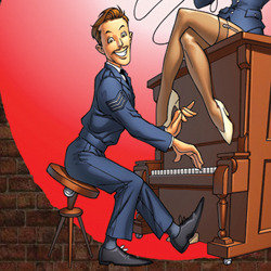 Knees-Up Round the Organ. Copyright: Remus Films. Knees-Up Round the Organ. Copyright: Remus Films.