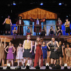 Lysistrata: The Disco Vaudeville Rock'n'Roll Musical. Copyright: BBC. Lysistrata: The Disco Vaudeville Rock'n'Roll Musical. Copyright: BBC.