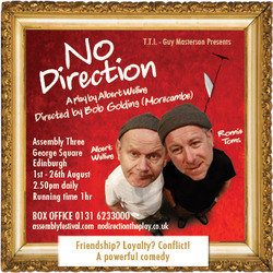 No Direction. Image shows from L to R: Albert Welling, Ronnie Toms. Copyright: forgetaboutit. No Direction. Image shows from L to R: Albert Welling, Ronnie Toms. Copyright: forgetaboutit.