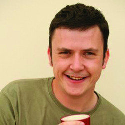 Paul Savage - Cheerful Shambles. Nichola Macauliffe. Copyright: Roughcut Television. Paul Savage - Cheerful Shambles. Nichola Macauliffe. Copyright: Roughcut Television.