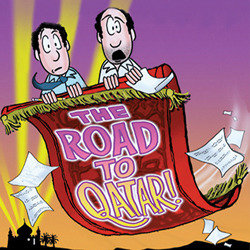 The Road to Qatar!. Copyright: Zeppotron. The Road to Qatar!. Copyright: Zeppotron.