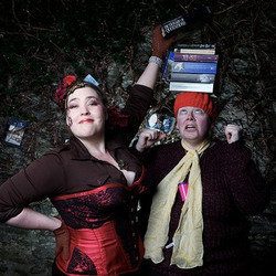 The Full Bronte! Literary Cabaret. Copyright: BBC. The Full Bronte! Literary Cabaret. Copyright: BBC.