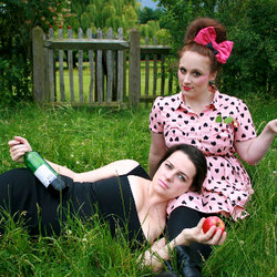 Sugar & Vice: All the Men We've Never Slept With. Image shows from L to R: Brydie Lee-Kennedy, Courtney Powell. Copyright: Somethin' Else. Sugar & Vice: All the Men We've Never Slept With. Image shows from L to R: Brydie Lee-Kennedy, Courtney Powell. Copyright: Somethin' Else.