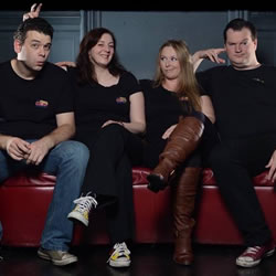 Image shows from L to R: Chris Lumb, Natalie Smeaton, Terri Shaw, Eddie French. Image shows from L to R: Chris Lumb, Natalie Smeaton, Terri Shaw, Eddie French.
