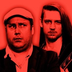 Jonny & The Baptists: The Satiric Verses. Image shows from L to R: Jonny Donahoe, Paddy Gervers. Copyright: The Comedy Unit. Jonny & The Baptists: The Satiric Verses. Image shows from L to R: Jonny Donahoe, Paddy Gervers. Copyright: The Comedy Unit.