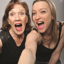 Image shows from L to R: Linda Marlowe, Sarah-Louise Young. Image shows from L to R: Linda Marlowe, Sarah-Louise Young.