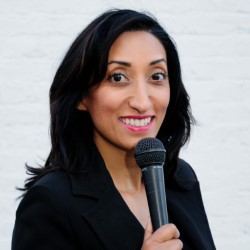 Bulletproof. Shazia Mirza. Copyright: BBC. Bulletproof. Shazia Mirza. Copyright: BBC.