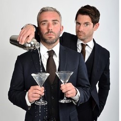 The Thinking Drinkers' Guide to the Legends of Liquor. Image shows from L to R: Ben McFarland, Tom Sandham. Copyright: Goodnight Vienna Productions. The Thinking Drinkers' Guide to the Legends of Liquor. Image shows from L to R: Ben McFarland, Tom Sandham. Copyright: Goodnight Vienna Productions.