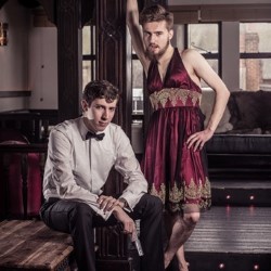 Shaken Not Stirred. Image shows from L to R: Alexander Fox, Dom O'Keefe. Shaken Not Stirred. Image shows from L to R: Alexander Fox, Dom O'Keefe.