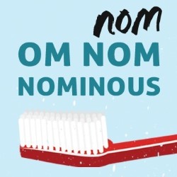Casual Violence: Om Nom Nom Nominous. Copyright: BBC. Casual Violence: Om Nom Nom Nominous. Copyright: BBC.