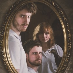 Gein's Family Giftshop: Volume 2. Image shows from L to R: James Meehan, Edward Easton, Kath Hughes. Gein's Family Giftshop: Volume 2. Image shows from L to R: James Meehan, Edward Easton, Kath Hughes.
