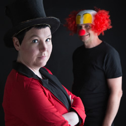 James & Seaburn - Piano Chocolat. Image shows from L to R: Nicola James, Ian Seaburn. James & Seaburn - Piano Chocolat. Image shows from L to R: Nicola James, Ian Seaburn.