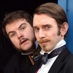 Morgan & West: Lying, Cheating Scoundrels. Image shows from L to R: Rhys Morgan, Robert West. Morgan & West: Lying, Cheating Scoundrels. Image shows from L to R: Rhys Morgan, Robert West.