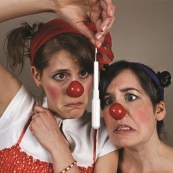 Morro and Jasp Do Puberty. Image shows from L to R: Heather Marie Annis, Amy Lee. Morro and Jasp Do Puberty. Image shows from L to R: Heather Marie Annis, Amy Lee.