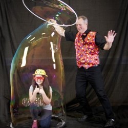 The Nutty Professor and his Amazing Magic Bubble Show. The Nutty Professor and his Amazing Magic Bubble Show.