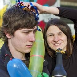 Ollie and Susie's New Year's Shindig. Image shows from L to R: Ollie Moore, Susie Steed. Ollie and Susie's New Year's Shindig. Image shows from L to R: Ollie Moore, Susie Steed.