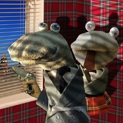Scottish Falsetto Sock Puppet Theatre - Minging Detectives. Scottish Falsetto Sock Puppet Theatre - Minging Detectives.