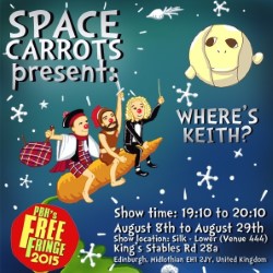 Space Carrots Present: Where's Keith?. Space Carrots Present: Where's Keith?.