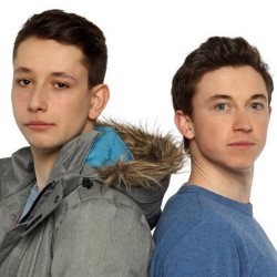 Elliot Steel and Jake Lambert: Lark!. Copyright: Pett Productions. Elliot Steel and Jake Lambert: Lark!. Copyright: Pett Productions.