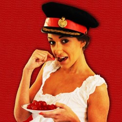 Chekhov with Cherries. Chekhov with Cherries.