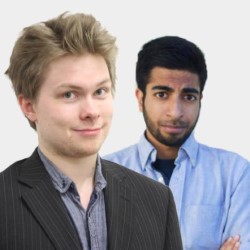 Elliot and Farhan's Life Lessons. Image shows from L to R: Elliot Wengler, Farhan Mitha. Elliot and Farhan's Life Lessons. Image shows from L to R: Elliot Wengler, Farhan Mitha.
