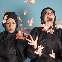 The Kagools. Image shows from L to R: Claire Ford, Nicola Wilkinson. The Kagools. Image shows from L to R: Claire Ford, Nicola Wilkinson.