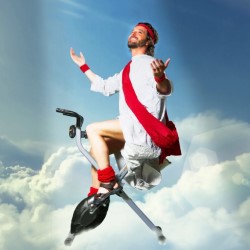 Oh My Dad: Christ on a Bike. Oh My Dad: Christ on a Bike.