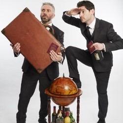 The Thinking Drinkers: Around the World in 80 Drinks. Image shows from L to R: Ben McFarland, Tom Sandham. The Thinking Drinkers: Around the World in 80 Drinks. Image shows from L to R: Ben McFarland, Tom Sandham.
