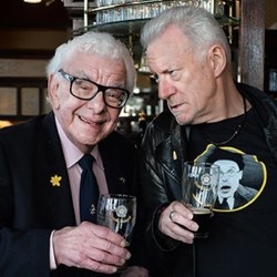 Barry Cryer and Ronnie Golden: Just the Two at Six. Image shows from L to R: Barry Cryer, Ronnie Golden. Barry Cryer and Ronnie Golden: Just the Two at Six. Image shows from L to R: Barry Cryer, Ronnie Golden.