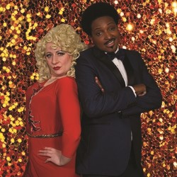 One Stop Cabaret Shop. Image shows from L to R: Claire Benjamin, Don One. One Stop Cabaret Shop. Image shows from L to R: Claire Benjamin, Don One.