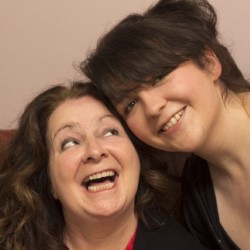 Janey Godley's Podcast Live at the Fringe. Image shows from L to R: Janey Godley, Ashley Storrie. Janey Godley's Podcast Live at the Fringe. Image shows from L to R: Janey Godley, Ashley Storrie.