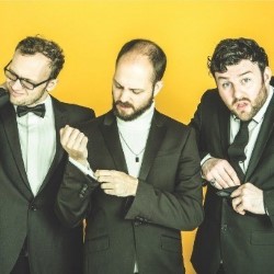 BEASTS: Best of BEASTS. Image shows from L to R: Owen Roberts, James McNicholas, Ciarán Dowd. BEASTS: Best of BEASTS. Image shows from L to R: Owen Roberts, James McNicholas, Ciarán Dowd.