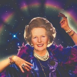 Margaret Thatcher Queen of Soho. Margaret Thatcher Queen of Soho.