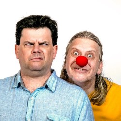 Stu and Garry's Fringe Improv Show. Image shows from L to R: Stu Murphy, Garry Dobson. Stu and Garry's Fringe Improv Show. Image shows from L to R: Stu Murphy, Garry Dobson.