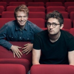 The Pin: Backstage. Image shows from L to R: Alexander Owen, Ben Ashenden. The Pin: Backstage. Image shows from L to R: Alexander Owen, Ben Ashenden.