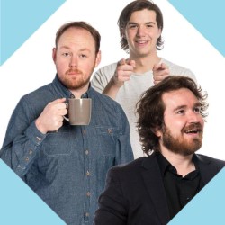 3's Comedy - Adam Knox, Luka Muller and Peter Jones. Image shows from L to R: Peter Jones (4), Luka Muller, Adam Knox. 3's Comedy - Adam Knox, Luka Muller and Peter Jones. Image shows from L to R: Peter Jones (4), Luka Muller, Adam Knox.