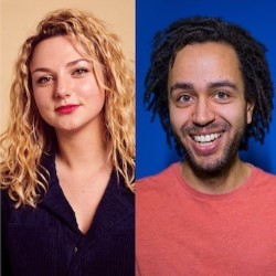 Ania Magliano and Matt Hutchinson: Mixtape. Image shows from L to R: Matt Hutchinson, Ania Magliano. Ania Magliano and Matt Hutchinson: Mixtape. Image shows from L to R: Matt Hutchinson, Ania Magliano.