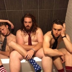 Business Casual. Image shows from L to R: Jeremy Elder, Cory Peter Lane, Hunter Saling. Business Casual. Image shows from L to R: Jeremy Elder, Cory Peter Lane, Hunter Saling.