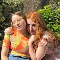 Cave Women: Work In Progress. Image shows from L to R: Jessie Cave, Bebe Cave. Cave Women: Work In Progress. Image shows from L to R: Jessie Cave, Bebe Cave.
