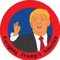 Escaping Trump's America. Escaping Trump's America.