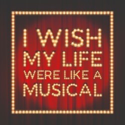 I Wish My Life Were Like A Musical. Image shows from L to R: James Hume, Felix Mosse, Charlotte O'Rourke, Charlotte Anne Steen. I Wish My Life Were Like A Musical. Image shows from L to R: James Hume, Felix Mosse, Charlotte O'Rourke, Charlotte Anne Steen.